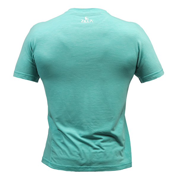 Zilla USA T-SHIRT HUNT ZONE LIGHT TURQUOISE
