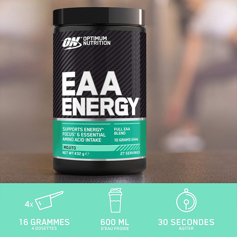 Optimum Nutrition EAA Energy 432Gr - 27 Servings 