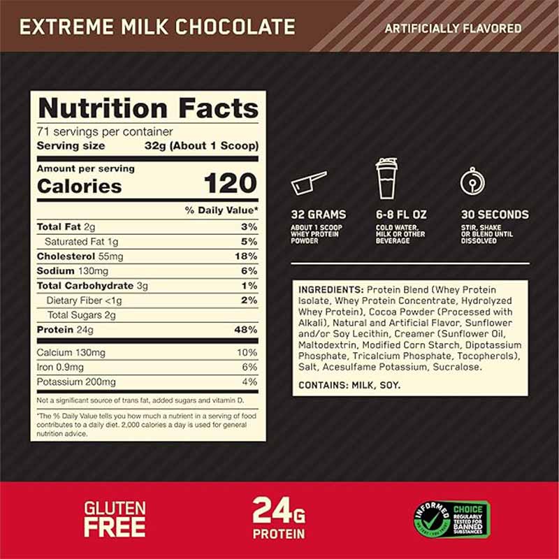 Optimum Nutrition Gold Standard 100% Whey - 5lb