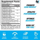BPI Sports Best BCAA Shredded 30 Servings - Converts Fat to Energy - BCAAs Amino Acids - Non-Stimulant Fat Burner - Muscle Support