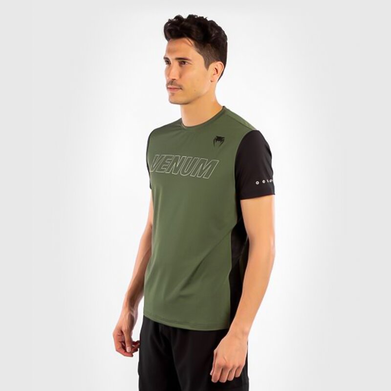 DRY TECH T-SHIRT VENUM CLASSIC EVO - KAKI/ARGENT