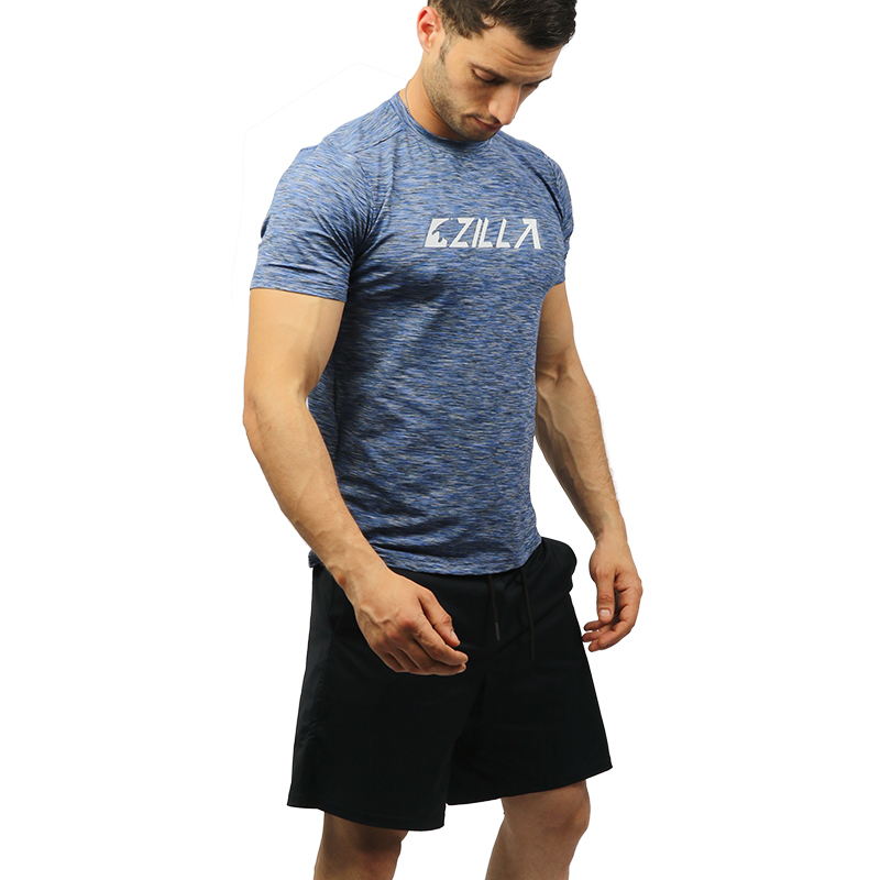 Zilla USA FIT PRO T-SHIRT BLUE 