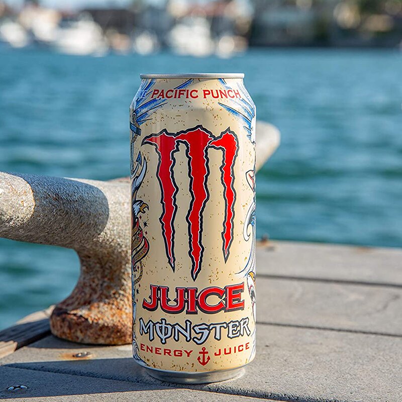 Juice Monster Pacific Punch, Energy + Juice, Energy Drink 500ml