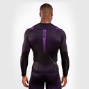 T-SHIRT DE COMPRESSION VENUM NOGI 3.0 - MANCHES LONGUES - NOIR/VIOLET