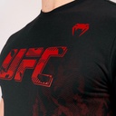 T-SHIRT MANCHES COURTES EN COTON HOMME UFC VENUM AUTHENTIC FIGHT WEEK - NOIR