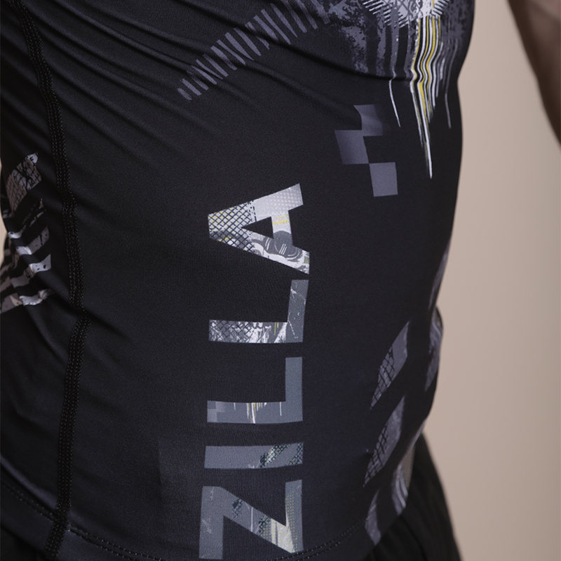 Zilla USA PREMIUM RASHGUARD BLACK