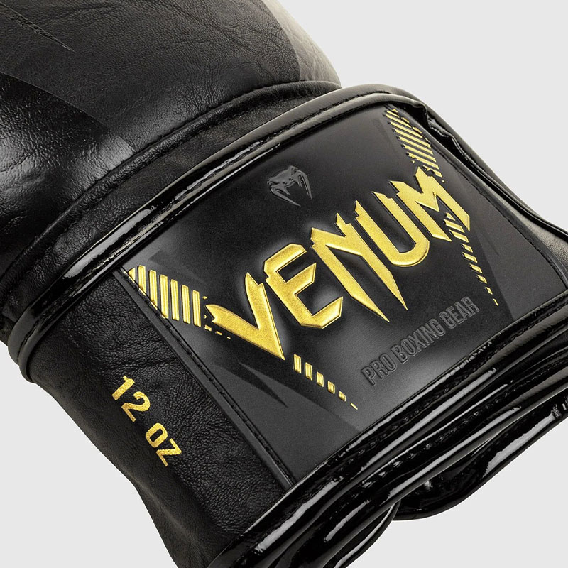 Gants MMA Cuir VENUM Impact - Noir 