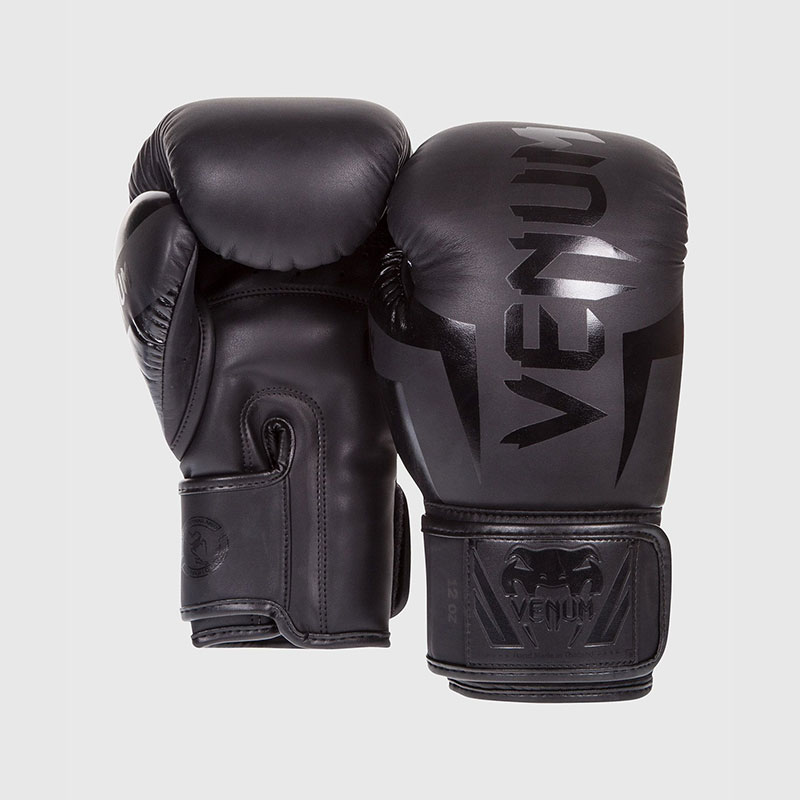 Gants de Boxe Venum Elite Evo - Noir/Noir