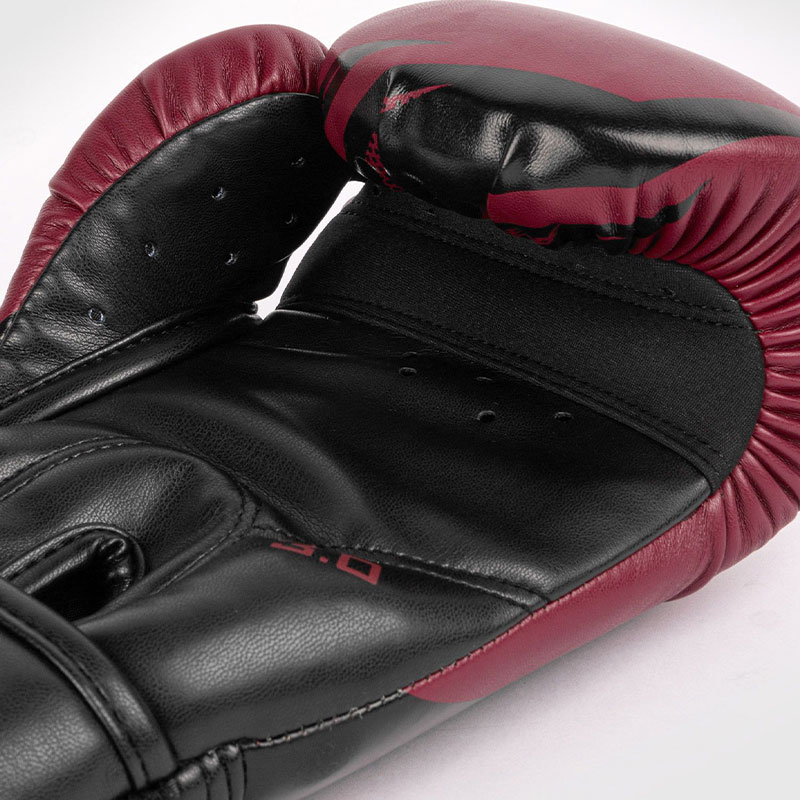 Gants de boxe Venum Power 2.0 - Rouge Bordeaux/Noir