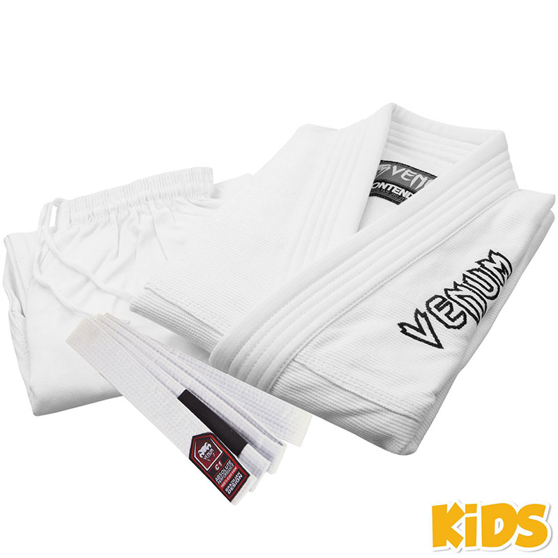 Kimono JJB Venum Contender Kids - Gris