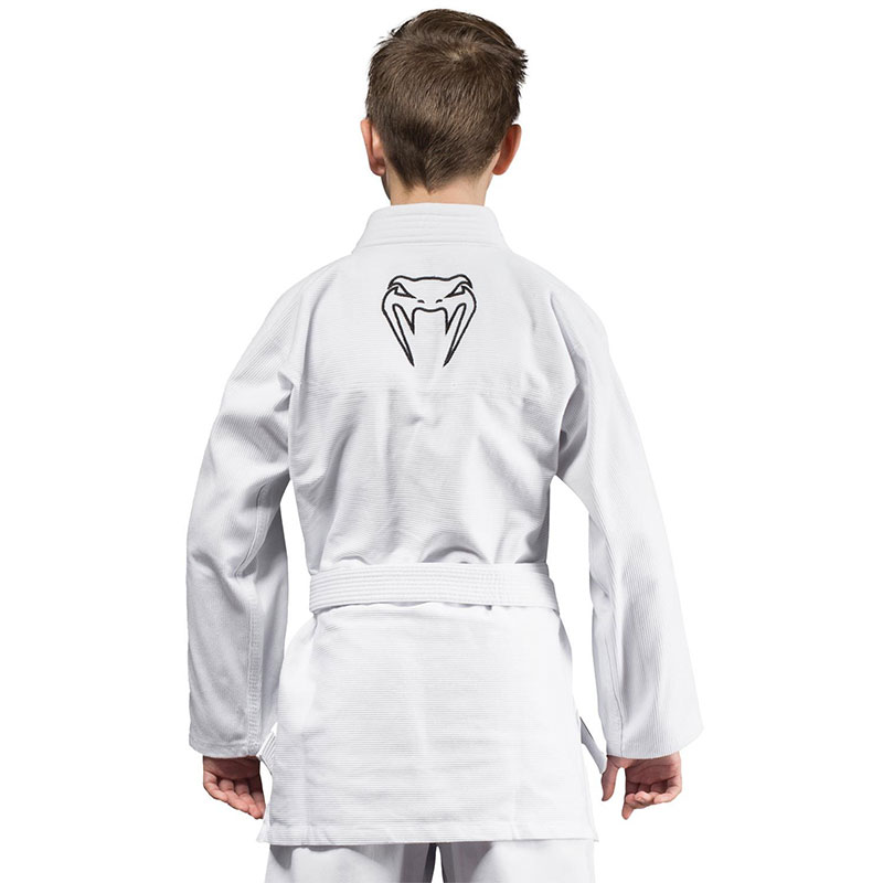 KIMONO JJB ENFANT VENUM CONTENDER + CEINTURE BLANCHE OFFERTE - BLANC