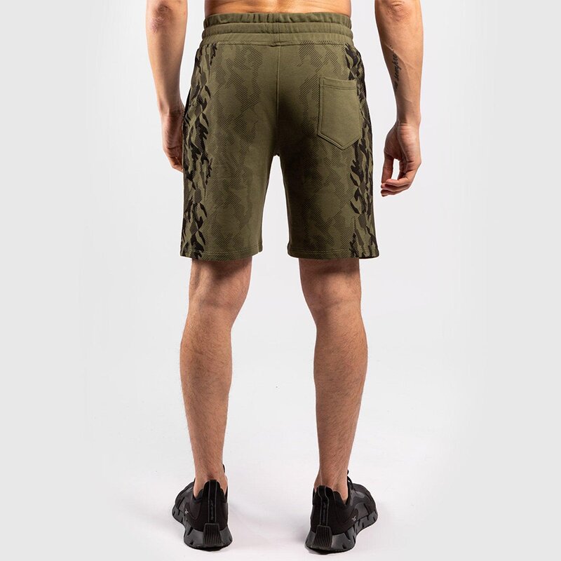 SHORT DE SPORT EN COTON HOMME UFC VENUM AUTHENTIC FIGHT WEEK - KAKI