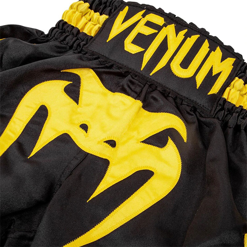 SHORT DE MUAY THAÏ VENUM BANGKOK INFERNO KIDS - NOIR/JAUNE