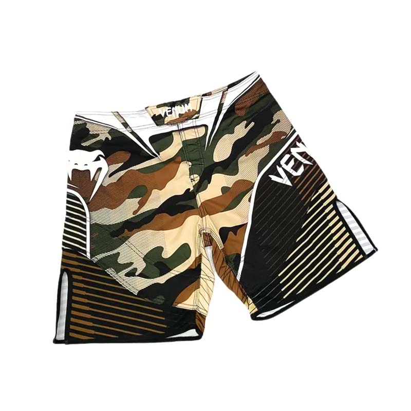 FIGHTSHORT VENUM CAMO HERO - BLANC/NOIR