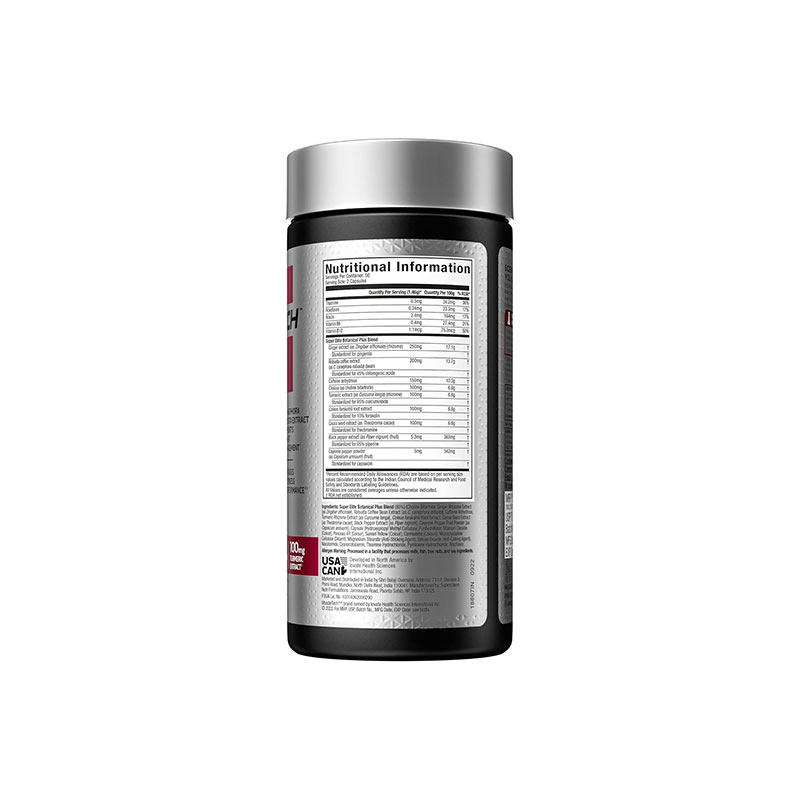 MUSCLETECH HYDROXYCUT HARDCORE ELITE 100 CAPS BRULEUR DE GRAISSE ENERGIE ET PERTE DE POIDS