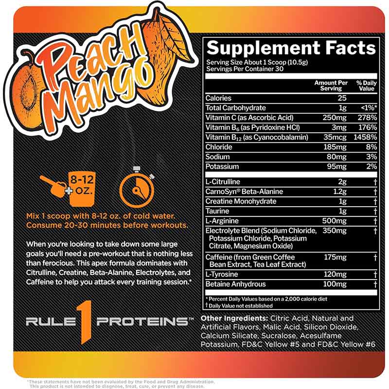 Rule One R1 Prelift 30 Servings