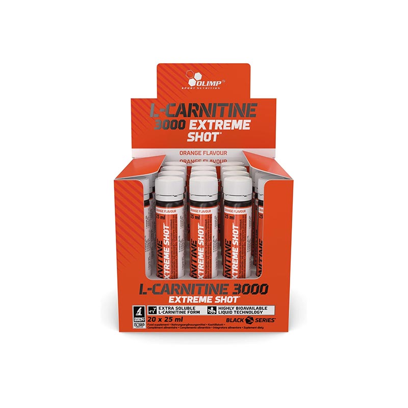 OLIMP SPORT NUTRITION L-CARNITINE 3000 EXTREME SHOT 20 x 25 ml