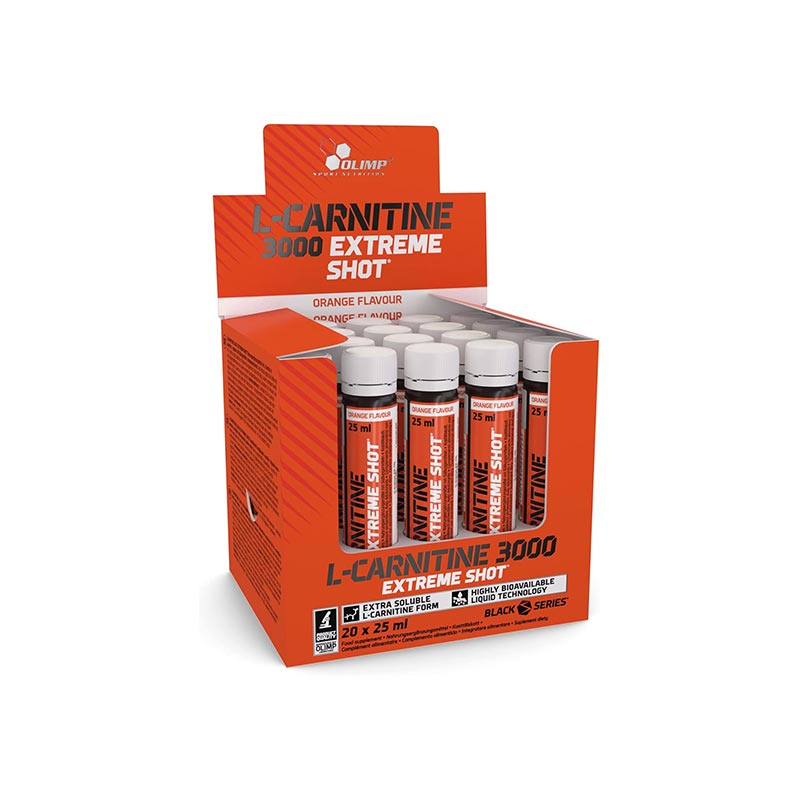 OLIMP SPORT NUTRITION L-CARNITINE 3000 EXTREME SHOT 20 x 25 ml