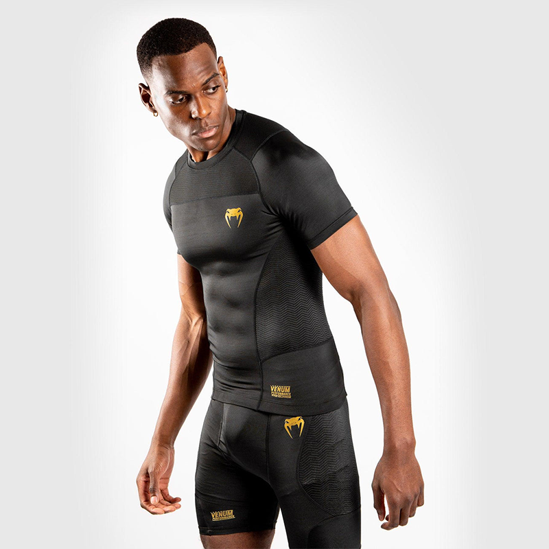 T-shirt de Compression Venum NoGI 3.0 - Manches Courtes - Noir