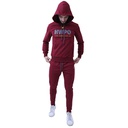 Zilla USA 3 PIECE HWPO TRACKSUIT SET BORDEAUX