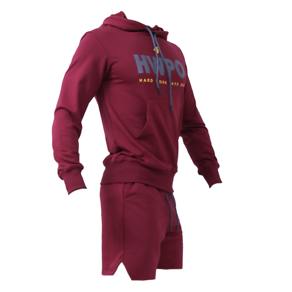 Zilla USA 3 PIECE HWPO TRACKSUIT SET BORDEAUX