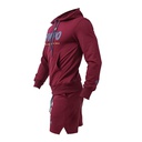 Zilla USA 3 PIECE HWPO TRACKSUIT SET BORDEAUX