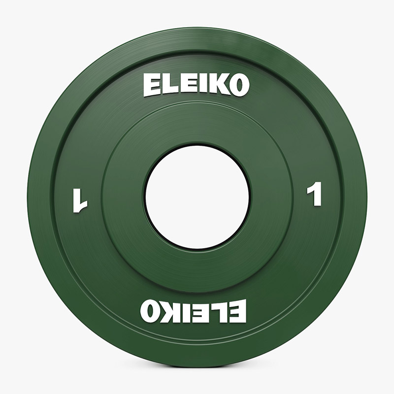 [124-0010R] Eleiko IWF Change Plate - 1 kg RC