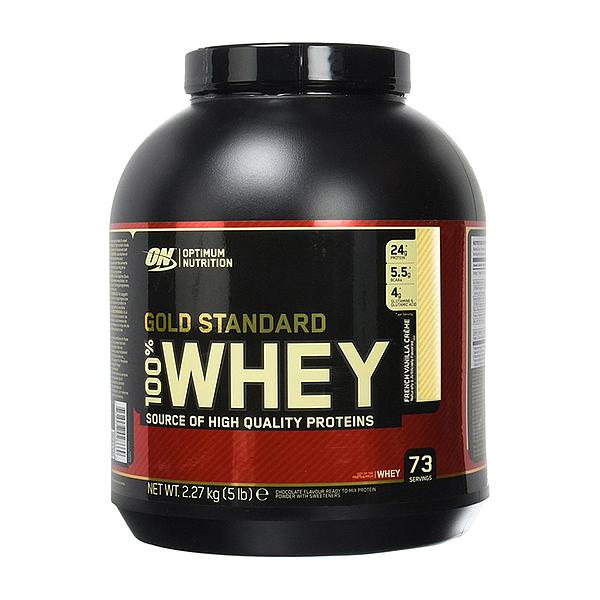 Optimum Nutrition Gold Standard 100% Whey - 5lb (French Vanilla Creme)