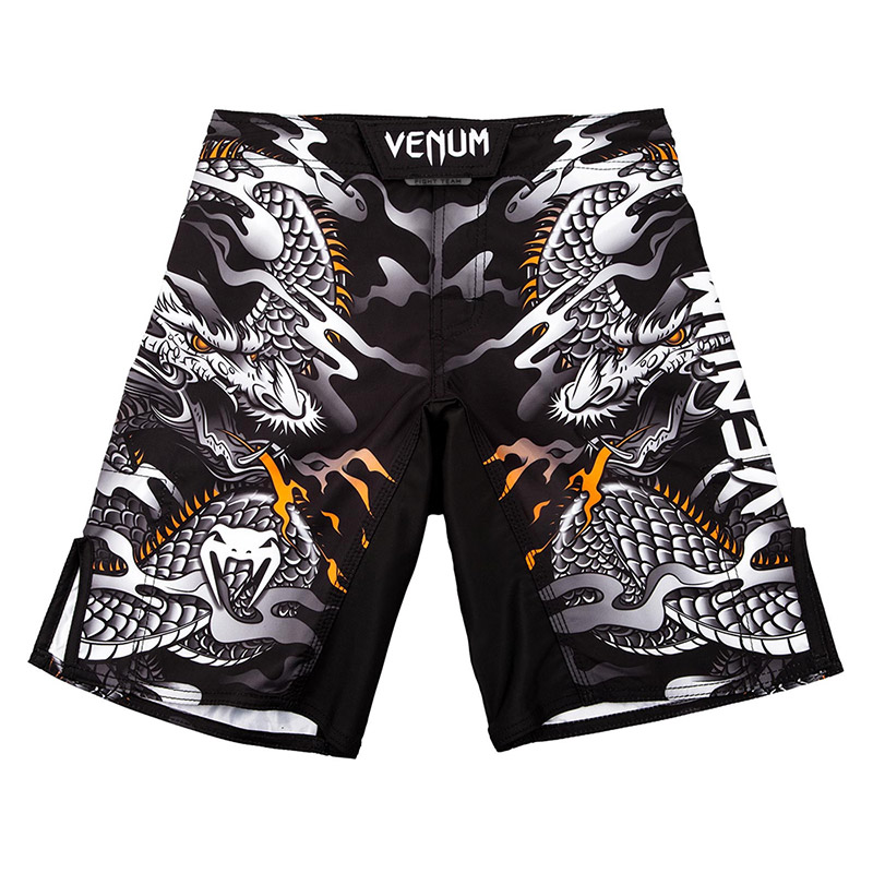 [VENUM-03397-108-14ans] FIGHTSHORTS ENFANT VENUM DRAGON'S FLIGHT NOIR/BLANC (14 ans)