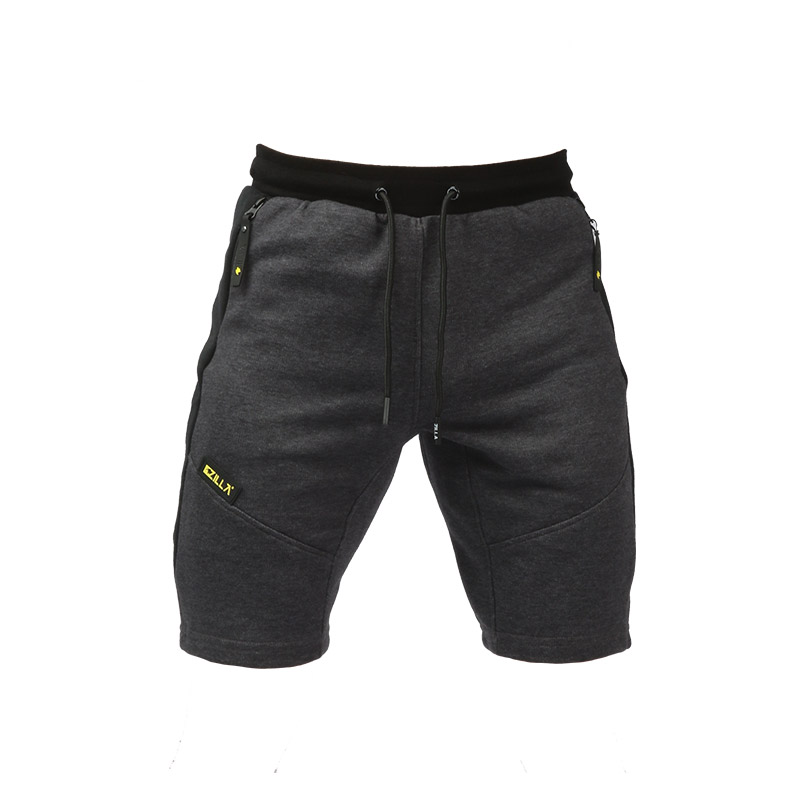 [ZTSHO-0200-GR-S] Zilla USA ATHLETE LEISURE SHORT GRAY (S)