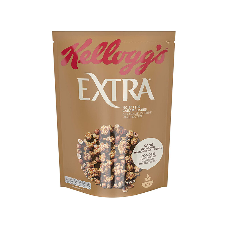 Kelloggs Extra Noisettes Caramélisées 500G