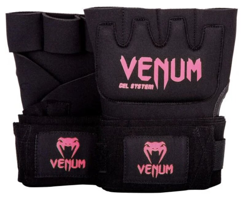 [VENUM-0181-106] SOUS-GANTS VENUM GEL KONTACT - NOIR/ROSE FLUO