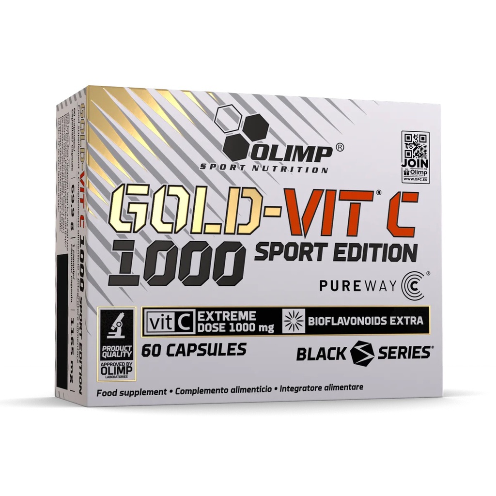 OLIMP SPORT NUTRITION GOLD-VIT C 1000 SPORT EDITION - 60 GÉLULES
