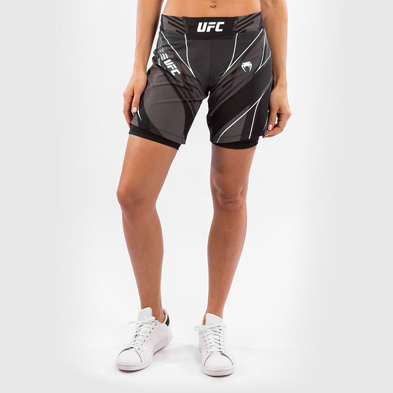 Fightshort Femme UFC Venum Authentic Fight Night - Coupe Courte - Noir