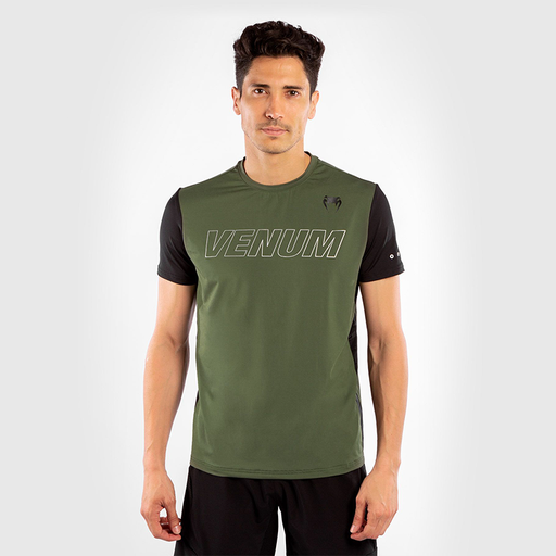 [VENUM-04262-578-L] DRY TECH T-SHIRT VENUM CLASSIC EVO - KAKI/ARGENT (L)