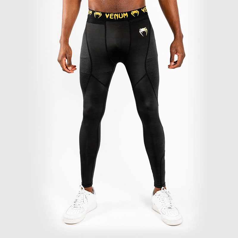 [VENUM-03727-126-XXL] PANTALON DE COMPRESSION VENUM G-FIT - NOIR/OR (XXL)