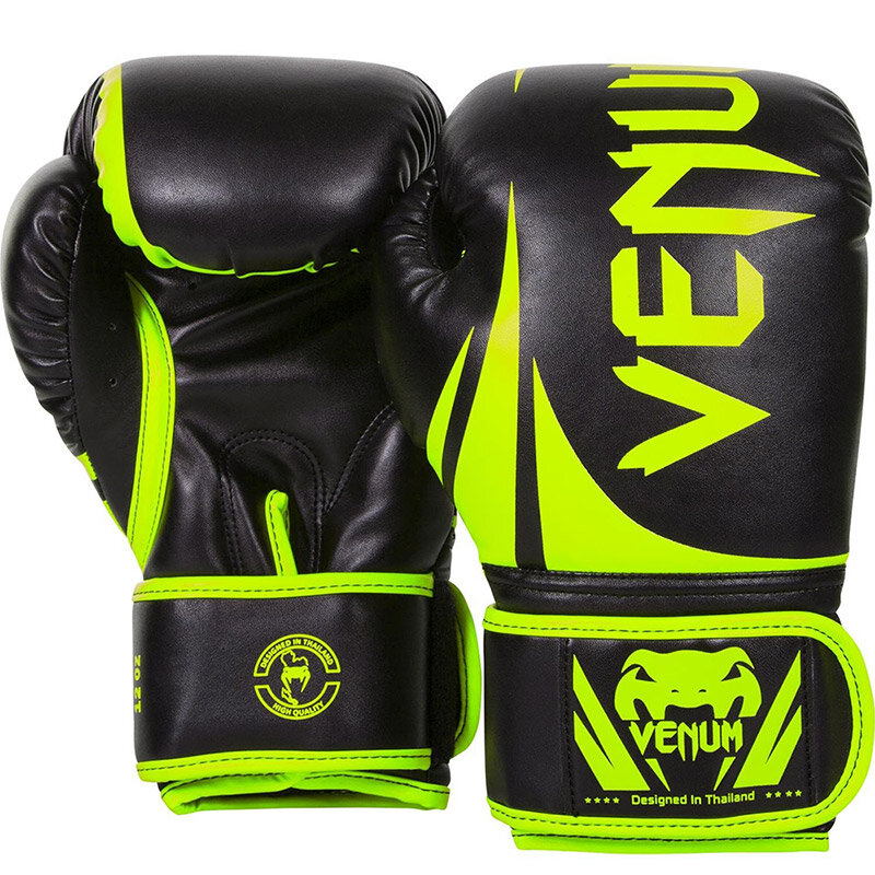 [EU-VENUM-2049-YLW-BC-8oz] GANTS DE BOXE VENUM CHALLENGER 2.0 JAUNE/FLUO/NOIR (8 oz)