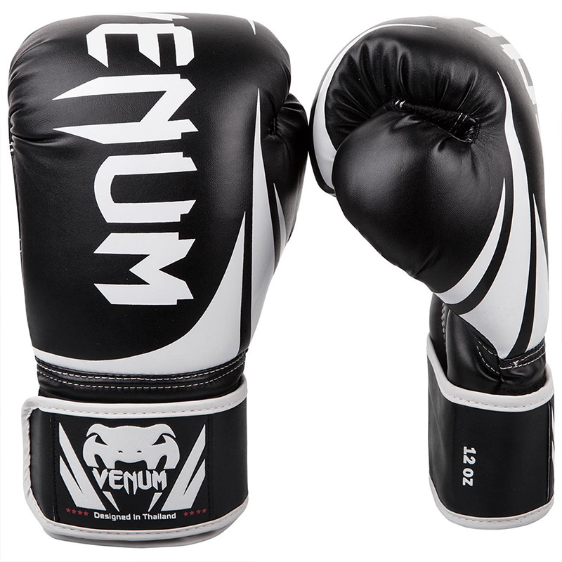 [EU-VENUM-0661-16oz] GANTS DE BOXE VENUM CHALLENGER 2.0 NOIR/BLANC (16 oz)