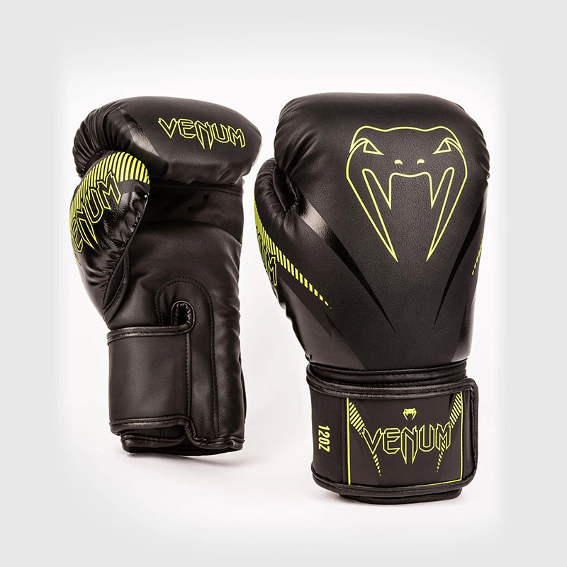 Gants MMA VENUM CHALLENGER - NOIR/JAUNE FLUO