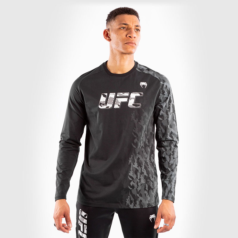 Venum UFC Authentic Fight Week 2.0 T Shirt Short Sleeves Noir-Blanc