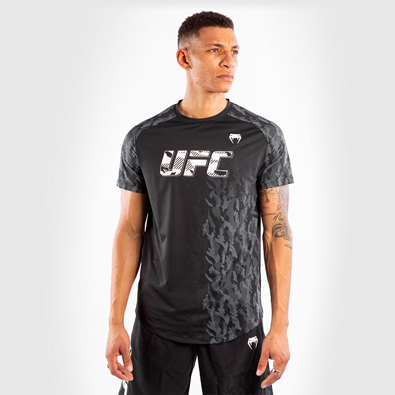 T-SHIRT DE COMPRESSION VENUM NOGI 3.0 - MANCHES COURTES - NOIR