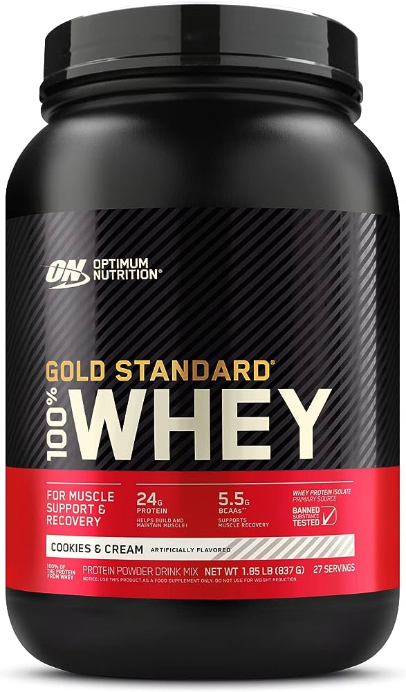 Optimum Nutrition Gold Standard 100% Whey - 2lb (Cookies &amp; Cream)