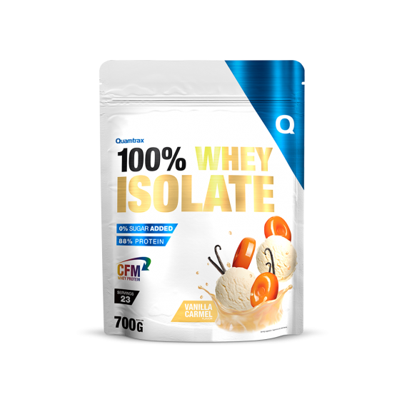 Quamtrax 100% Whey Isolate 700G 23 Servings
