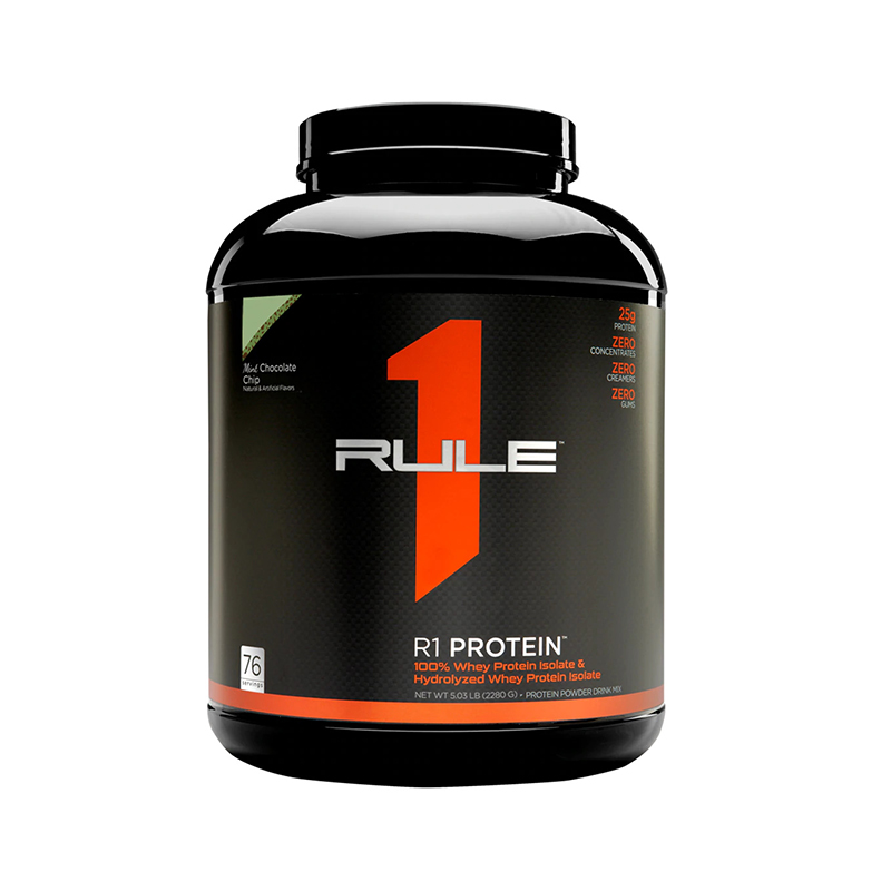 Rule One R1 Protein 100% Whey Protein Isolate & Hydrolyzed Whey Protein ...