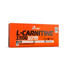 OLIMP SPORT NUTRITION L-CARNITINE 1500 EXTREME MEGA  - 120 CAPSULES