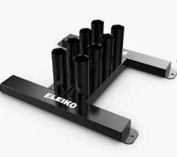 classic vertical bar rack (black)