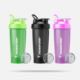 TRANSFORM THE CLASSIC SHAKER PROTEIN BOTTLE 600ML
