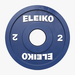 [124-0020R] Eleiko IWF Change Plate - 2 kg RC