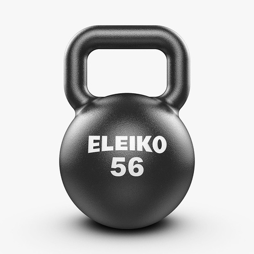 [380-0560] Eleiko Kettlebell - 56 kg, black