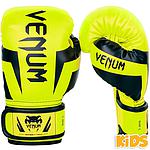 GANTS DE BOXE ENFANT VENUM ELITE - JAUNE FLUO